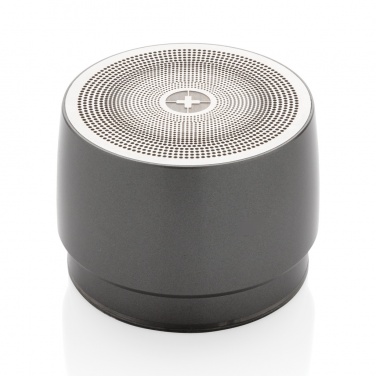 Logo trade promotional merchandise picture of: Swiss peak 5W wireless bass speaker