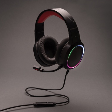 Logo trade promotional gifts image of: RGB gaming headset