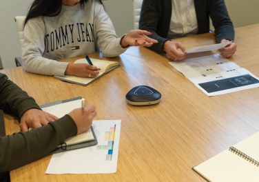 Logo trade advertising product photo of: Conference call speaker