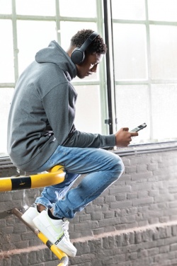 Logo trade promotional gift photo of: Urban Vitamin Palo Alto RCS rplastic headphone