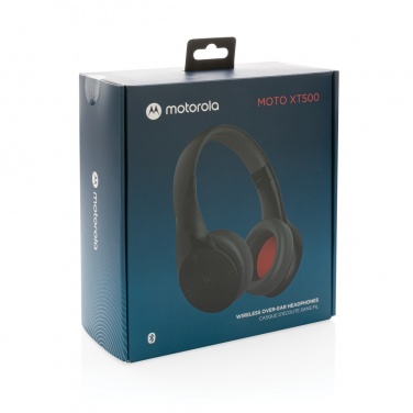 Logo trade promotional gifts image of: Motorola MOTO XT500 wireless over ear headphone