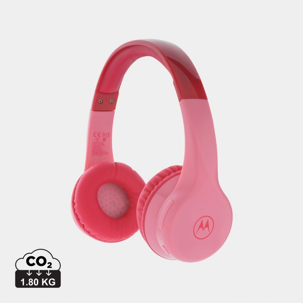 Logotrade business gift image of: Motorola JR 300 kids wireless safety headphone