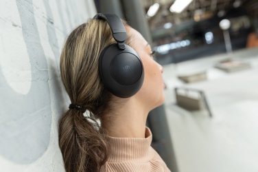 Logo trade promotional items image of: Urban Vitamin Cupertino RCS rplastic ANC headphone