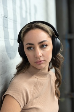 Logotrade advertising product picture of: Urban Vitamin Cupertino RCS rplastic ANC headphone