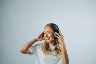 Logo trade promotional merchandise photo of: Urban Vitamin Cupertino RCS rplastic ANC headphone