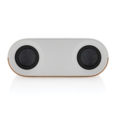 Logotrade promotional product picture of: Oregon RCS recycled plastic and cork 10W speaker
