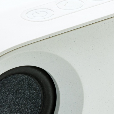 Logo trade promotional giveaways image of: Oregon RCS recycled plastic and cork 10W speaker