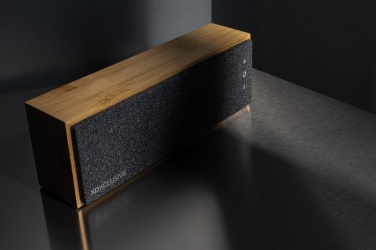 Logotrade promotional merchandise image of: Wynn 10W bamboo wireless speaker