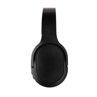 Logo trade promotional products picture of: RCS recycled plastic Elite Foldable wireless headphone