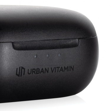 Logotrade promotional merchandise image of: Urban Vitamin Gilroy hybrid ANC and ENC earbuds