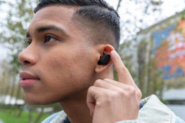 Logo trade corporate gifts picture of: Urban Vitamin Gilroy hybrid ANC and ENC earbuds