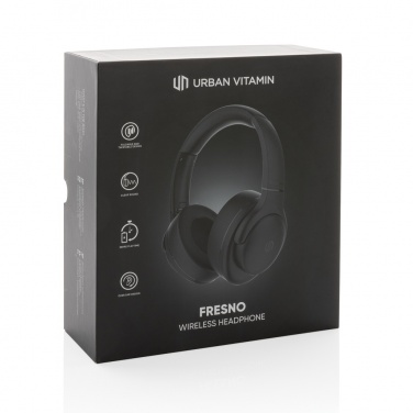 Logo trade promotional giveaways image of: Urban Vitamin Fresno wireless headphone