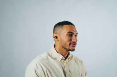 Logo trade advertising products image of: Urban Vitamin Palm Springs RCS rplastic ENC earbuds