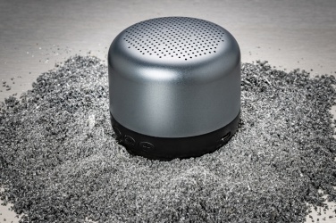 Logo trade promotional giveaway photo of: Terra RCS recycled aluminium 5W wireless speaker