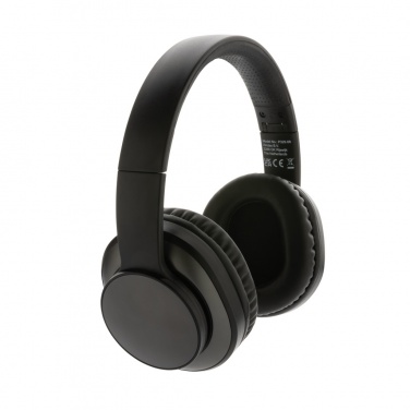 Logo trade promotional gifts picture of: Terra RCS recycled aluminium wireless headphone
