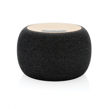 Logotrade promotional merchandise picture of: RCS Rplastic/PET and bamboo 5W speaker