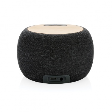 Logotrade promotional merchandise photo of: RCS Rplastic/PET and bamboo 5W speaker