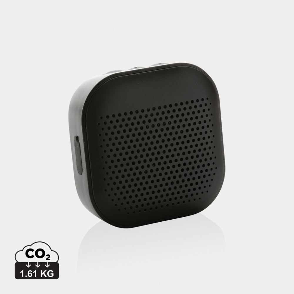 Logo trade corporate gifts picture of: RCS recycled plastic Soundbox 3W speaker