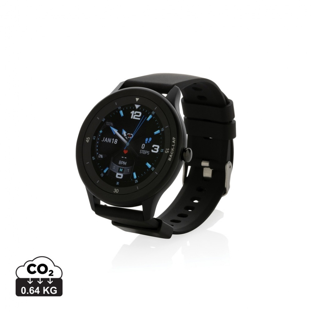 Logo trade promotional gift photo of: Swiss Peak RCS recycled TPU Watch