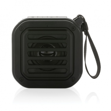 Logo trade promotional items picture of: 3W RCS recycled plastic wireless sunwave solar speaker