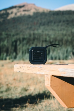 Logotrade business gifts photo of: 3W RCS recycled plastic wireless sunwave solar speaker