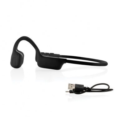 Logo trade promotional items image of: Urban Vitamin Glendale RCS rplastic air conductive headphone