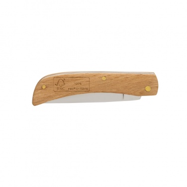Logo trade promotional item photo of: Wooden knife