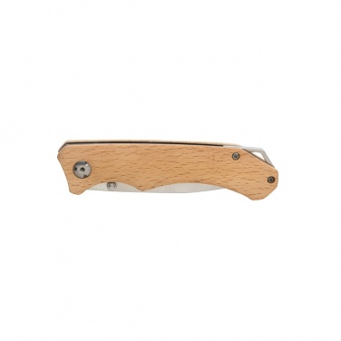 Logo trade promotional merchandise image of: Wooden outdoor knife