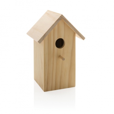 Logotrade business gift image of: Wooden birdhouse
