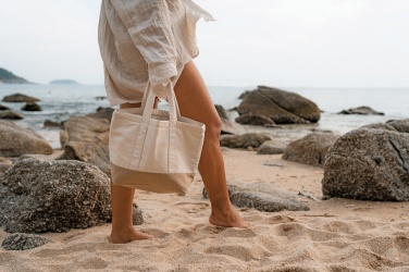 Logotrade promotional gift image of: Impact Aware™ 285 gsm rcanvas cooler bag undyed