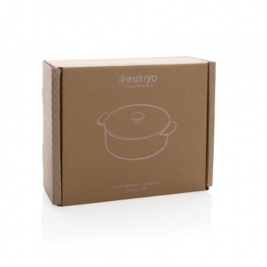 Logo trade promotional gift photo of: Ukiyo cast iron pan medium