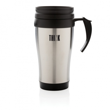 Logo trade promotional merchandise image of: Stainless steel mug
