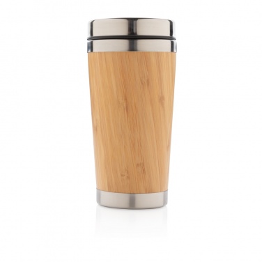 Logo trade promotional merchandise image of: Bamboo tumbler