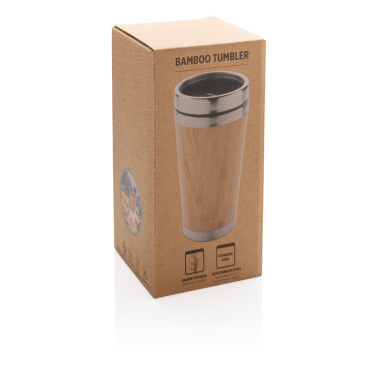 Logo trade promotional products picture of: Bamboo tumbler