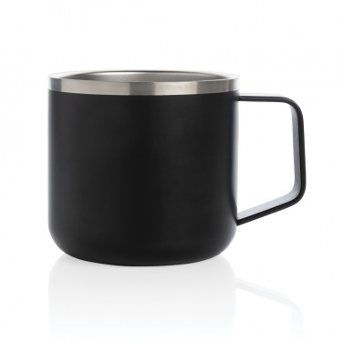Logo trade promotional products image of: Stainless steel camp mug