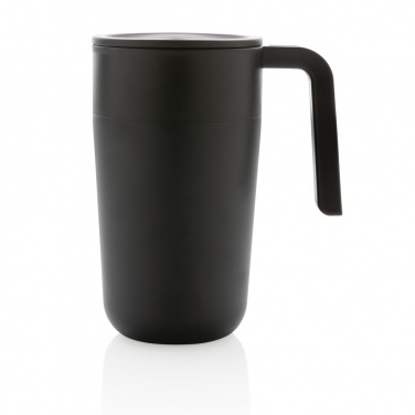 Logotrade promotional gift image of: GRS Recycled PP and SS mug with handle