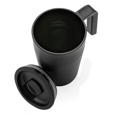 Logo trade promotional merchandise photo of: GRS Recycled PP and SS mug with handle