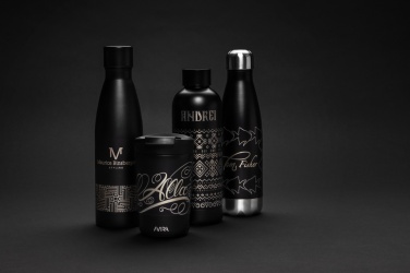 Logotrade advertising product image of: RCS Recycled stainless steel solid vacuum bottle