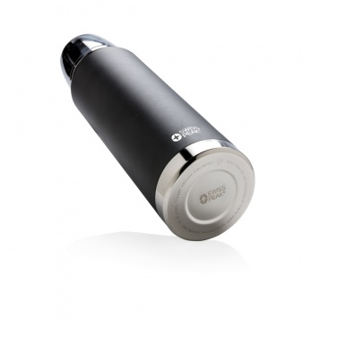 Logo trade business gifts image of: Swiss Peak Elite 1L copper vacuum flask