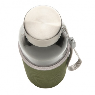 Logotrade promotional gifts photo of: Glass bottle with neoprene sleeve