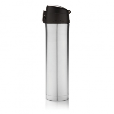 Logo trade business gifts image of: Easy lock vacuum flask