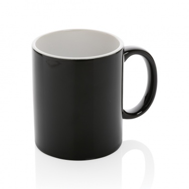 Logo trade corporate gift photo of: Ceramic classic mug 350ml