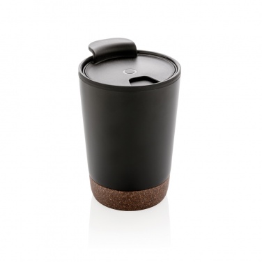 Logotrade promotional product image of: GRS RPP stainless steel cork coffee tumbler