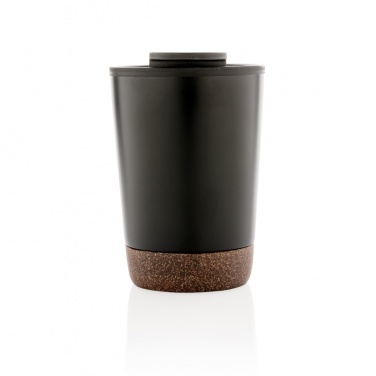 Logotrade promotional product picture of: GRS RPP stainless steel cork coffee tumbler