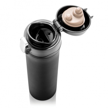 Logo trade promotional merchandise image of: RCS Re-steel easy lock vacuum flask