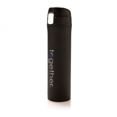 Logo trade promotional items image of: RCS Re-steel easy lock vacuum flask