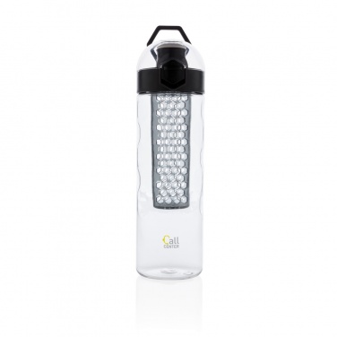 Logo trade advertising products image of: Honeycomb lockable leak proof infuser bottle
