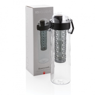 Logo trade advertising products image of: Honeycomb lockable leak proof infuser bottle
