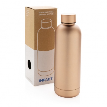 Logo trade advertising products picture of: Impact stainless steel double wall vacuum bottle