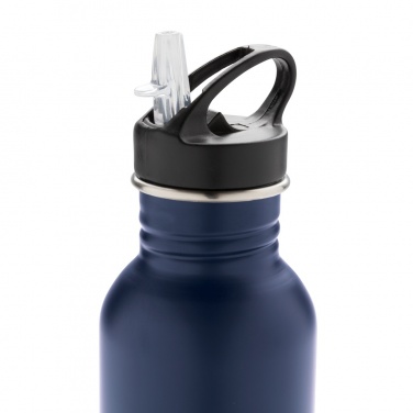 Logo trade promotional gifts picture of: Deluxe stainless steel activity bottle